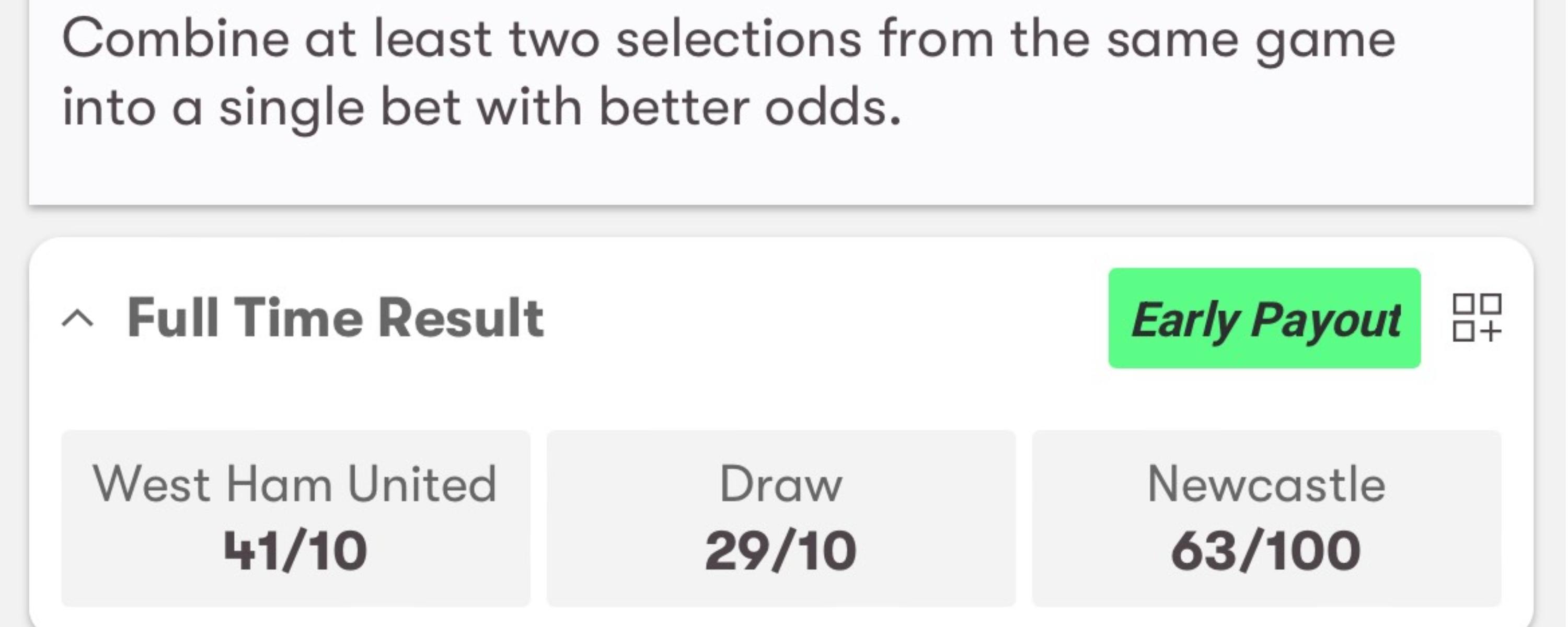 10Bet Bet Builder