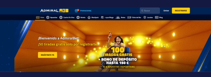 Imagen de Admiralbet casino sin deposito