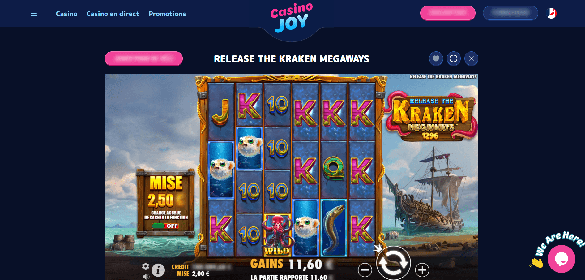 Casino Joy Jeu Favori