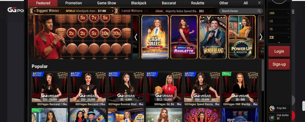 GGPoker Live Dealer Ontario