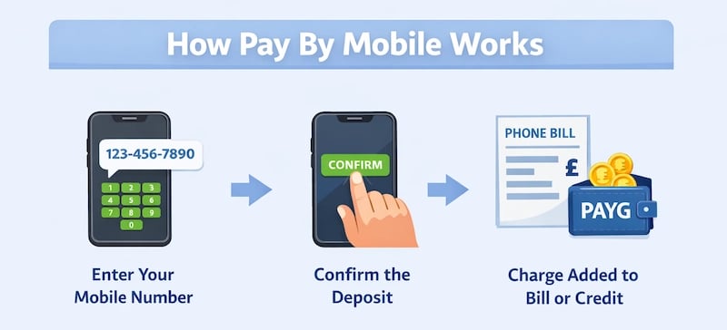 how UK Pay By Mobile Casinos work