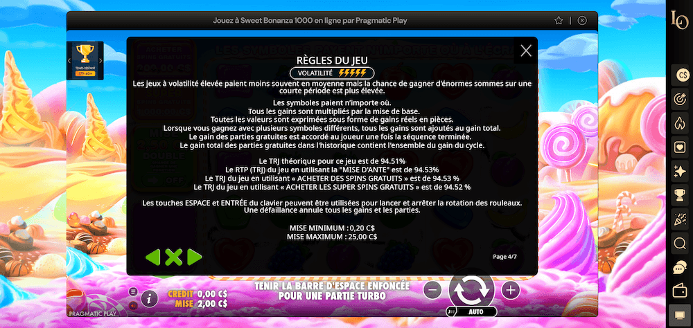 Machines à sous Meilleur RTP