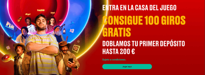imagen de pokerstars casino 100 giros gratis sin depósito España