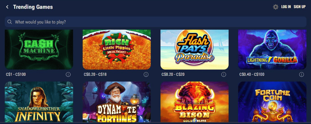 Popular Slot Titles at Horseshoe Casino Ontario