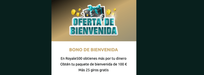 Imagen de Royale casino 25 giros gratis sin depósito
