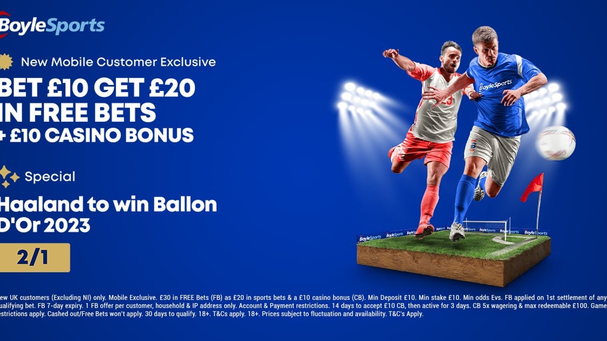 Haaland Ballon D'or Odds: Boylesports Launch Exclusive New Customer Offer with Gambling.com Haaland Ballon D'or Odds: Boylesports Launch Exclusive New Customer Offer with Gambling.com