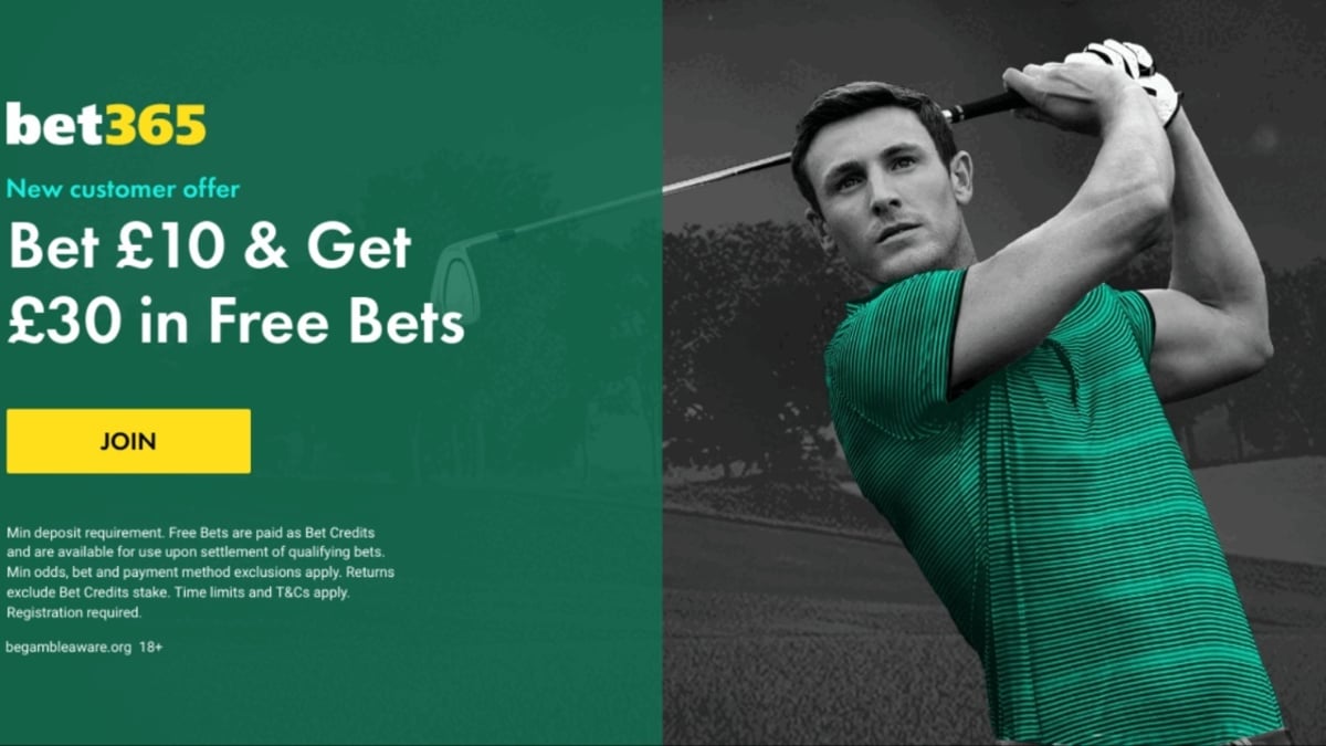 Bet £10 On The Open Championship And Land £30 Free Bets With Bet365 Bet £10 On The Open Championship And Land £30 Free Bets With Bet365