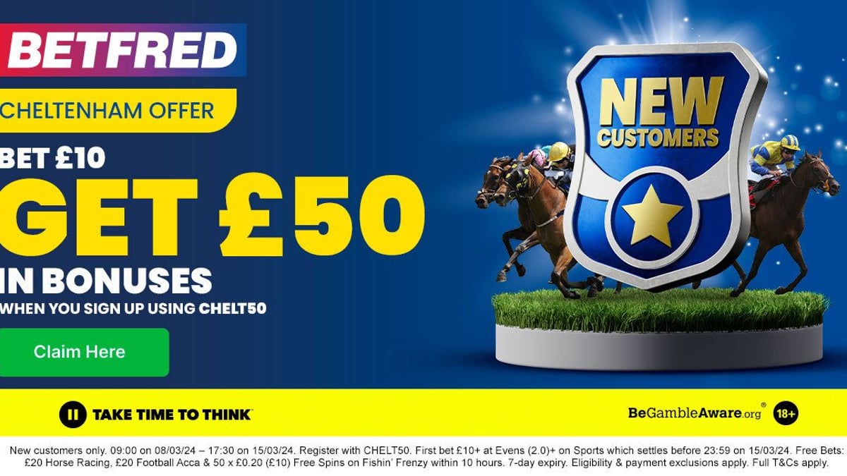 Cheltenham Festival Offers: Bet £10 and Get £50 in Bonuses with Betfred Cheltenham Festival Offers: Bet £10 and Get £50 in Bonuses with Betfred