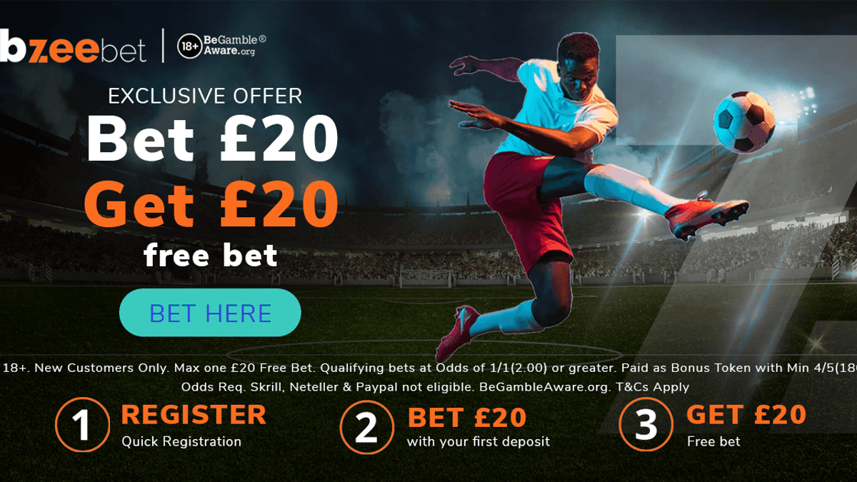 BzeeBet Welcome Offer: Bet £20 And Get £20 Free Bet BzeeBet Welcome Offer: Bet £20 And Get £20 Free Bet