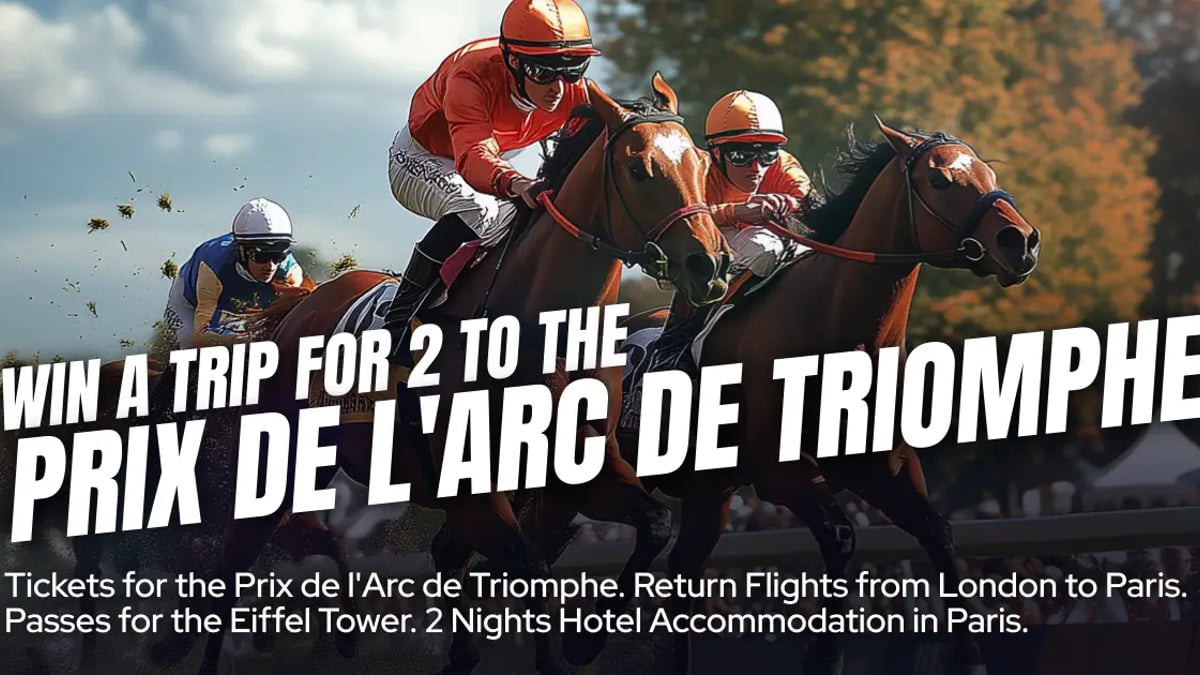 Win Two Free Tickets For The Prix De L'Arc De Triomphe And 2 Nights In A Hotel Win Two Free Tickets For The Prix De L'Arc De Triomphe And 2 Nights In A Hotel