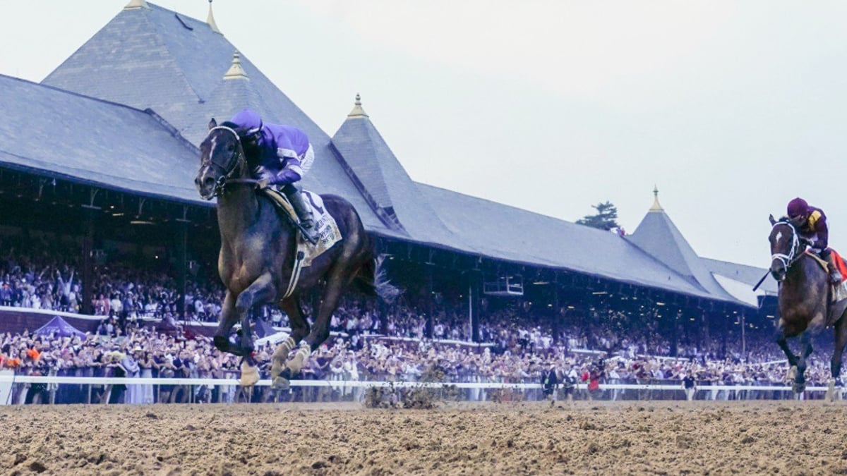 Sovereignty Wins The Belmont Stakes, Journalism Second In Rematch Sovereignty Wins The Belmont Stakes, Journalism Second In Rematch