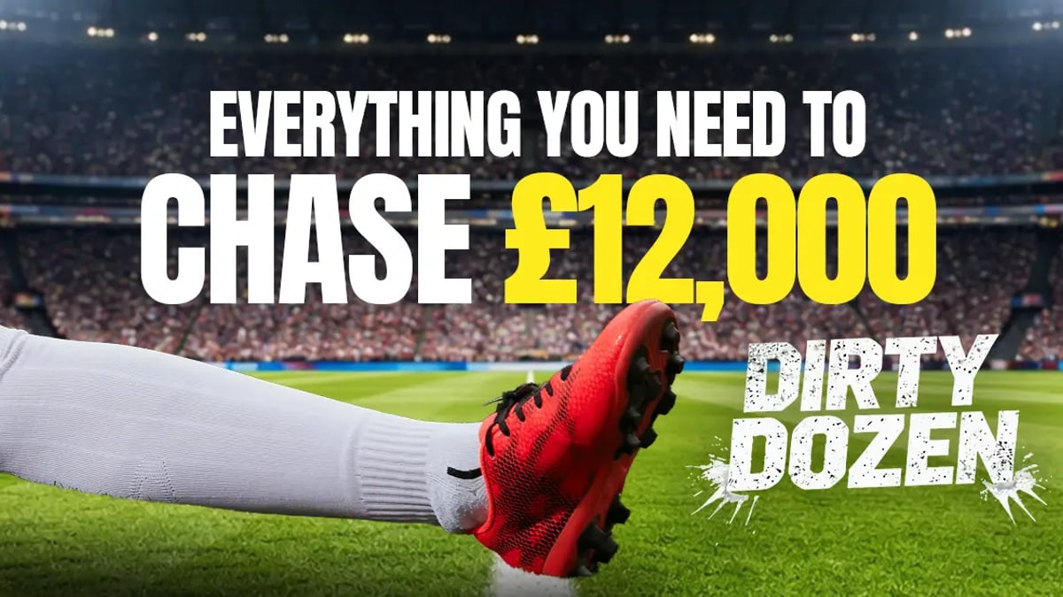 Dirty Dozen Gameweek 31 Cheat Sheet: Our Super Stat Pack Could Help You Win £12k Dirty Dozen Gameweek 31 Cheat Sheet: Our Super Stat Pack Could Help You Win £12k