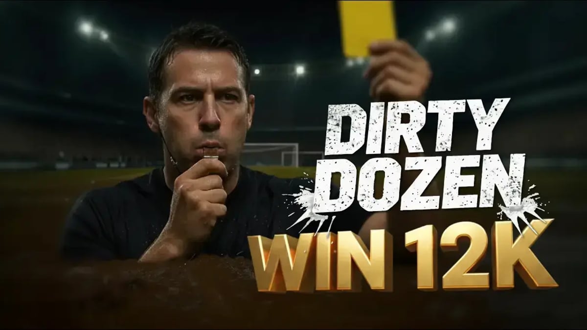 Play ‘Dirty Dozen’ – Gambling.com's Free-To-Play Game With A 12k Jackpot! Play ‘Dirty Dozen’ – Gambling.com's Free-To-Play Game With A 12k Jackpot!