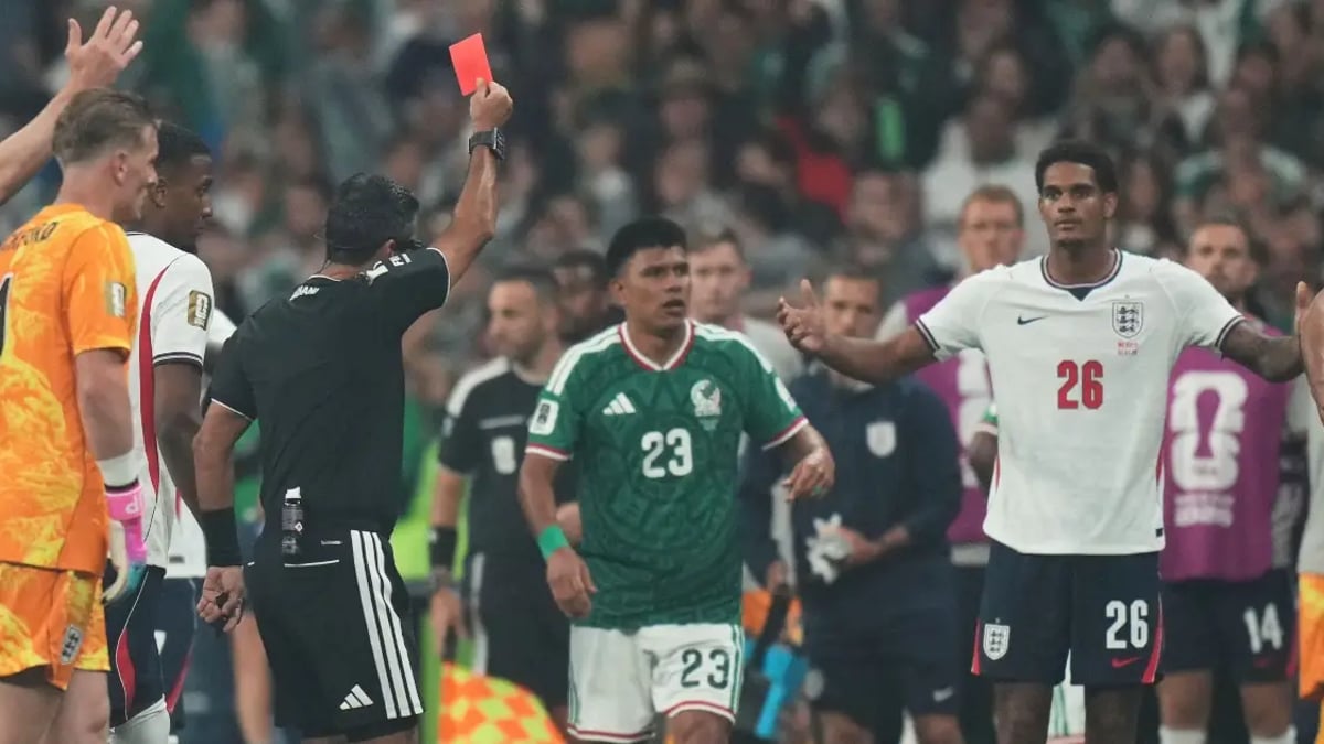 England Booked Every 6.8 Fouls - Worst Of Any World Cup Quarter-Finalists
