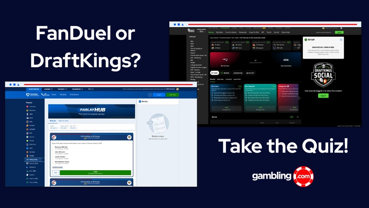 FanDuel vs DraftKings Quiz: Which Sportsbook Is Best for You? FanDuel vs DraftKings Quiz: Which Sportsbook Is Best for You?