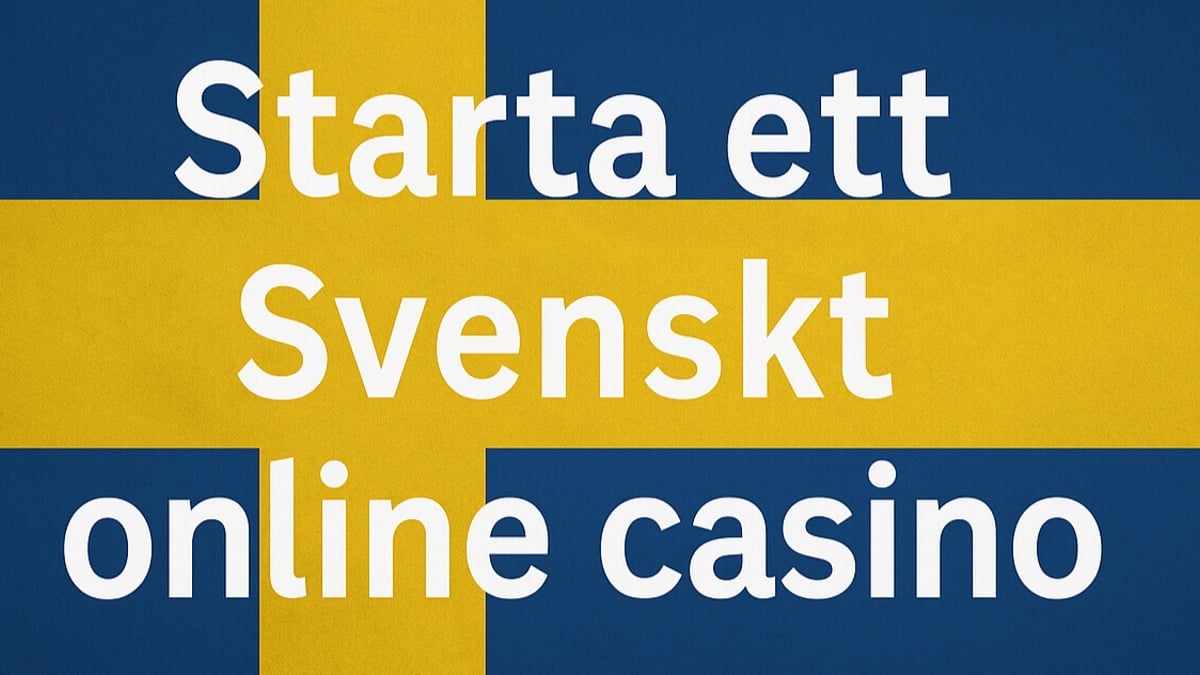Starta ett Svenskt online casino 2026 - Stegen att följa för att öppna ett casino Starta ett Svenskt online casino 2026 - Stegen att följa för att öppna ett casino