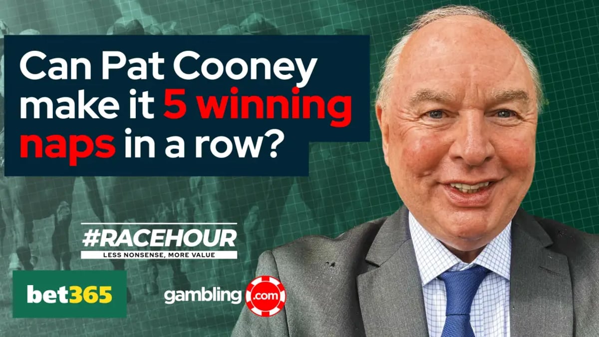 Watch: The Racehour Weekend Preview – Can Cooney Nab FIVE Winning Naps In-A-Row? Watch: The Racehour Weekend Preview – Can Cooney Nab FIVE Winning Naps In-A-Row?