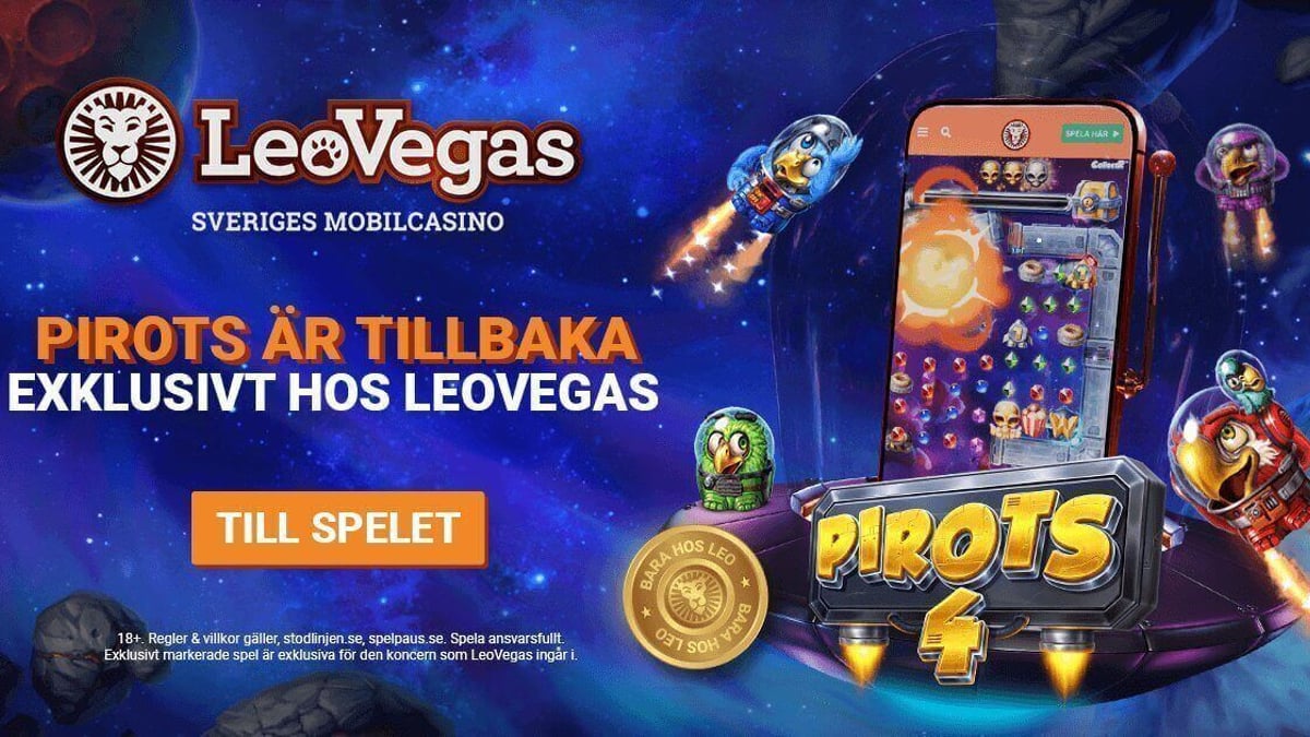 Pirots 4 - Spela exklusivt hos LeoVegas med ny välkomstbonus Pirots 4 - Spela exklusivt hos LeoVegas med ny välkomstbonus