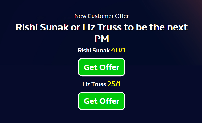 Next Prime Minister Odds: How To Back Liz Truss at 25/1 To Be The New UK PM Next Prime Minister Odds: How To Back Liz Truss at 25/1 To Be The New UK PM