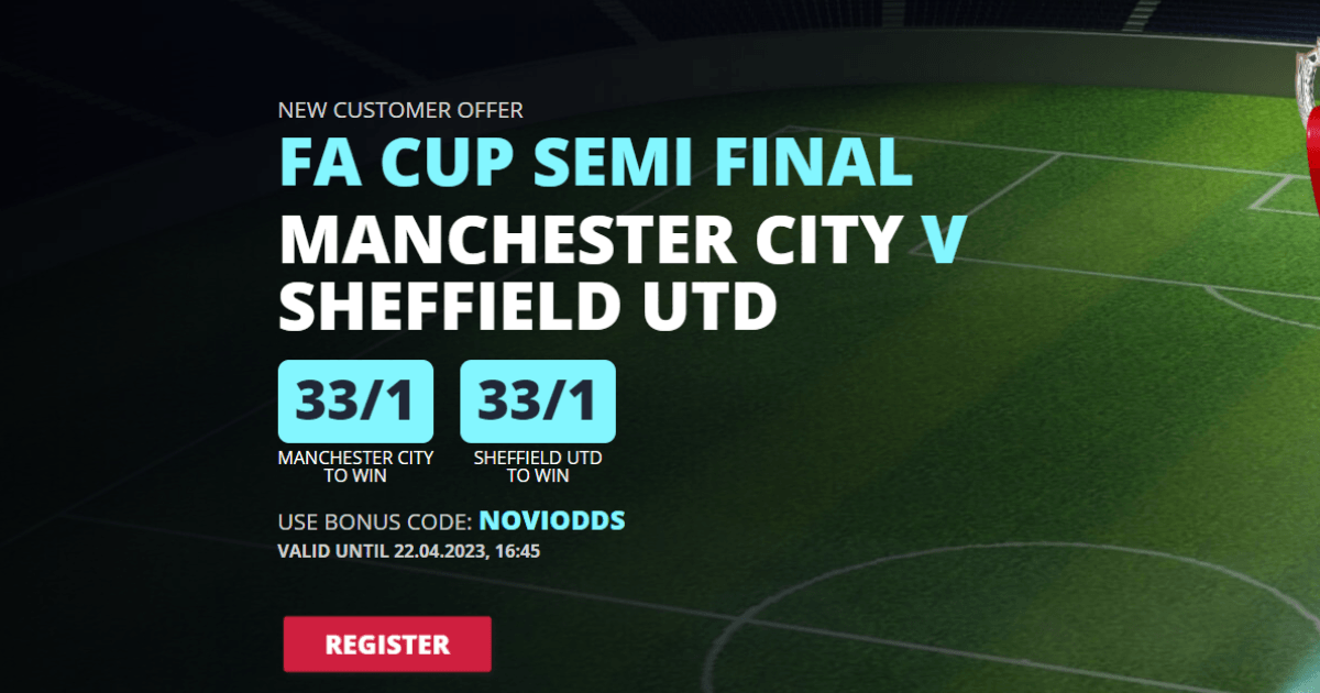 Manchester City vs Sheffield United Betting: Get 33/1 Odds For Either Team to Win with Novibet Manchester City vs Sheffield United Betting: Get 33/1 Odds For Either Team to Win with Novibet