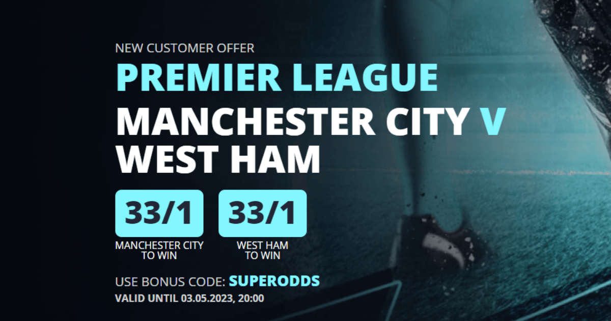 Manchester City vs West Ham Betting: Get 33/1 Odds About Either Team to Win with Novibet Manchester City vs West Ham Betting: Get 33/1 Odds About Either Team to Win with Novibet