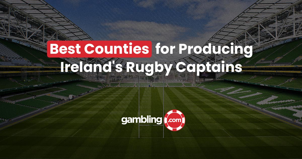 Best Counties for Producing Ireland's Rugby Captains Best Counties for Producing Ireland's Rugby Captains