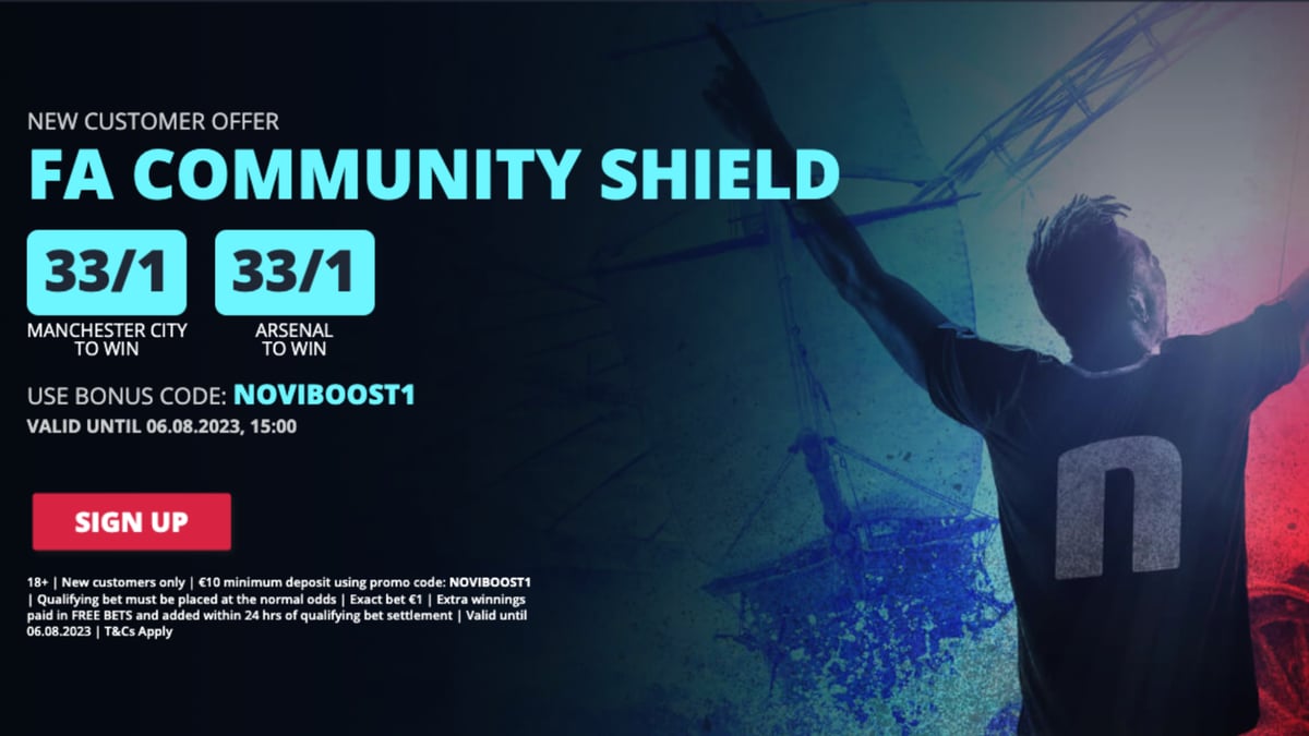Manchester City vs Arsenal Betting: Get 33/1 Odds About Either Team Winning The Community Shield Manchester City vs Arsenal Betting: Get 33/1 Odds About Either Team Winning The Community Shield