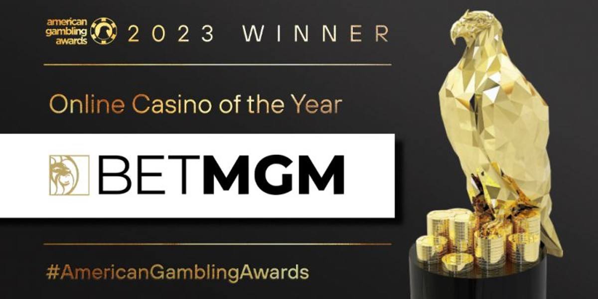 BetMGM is the 2023 American Gambling Awards Online Casino of the Year BetMGM is the 2023 American Gambling Awards Online Casino of the Year