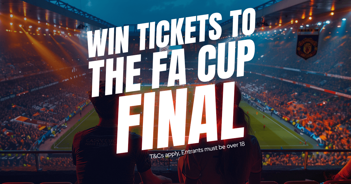 Win Two FA Cup Final Tickets: Free Entry For The Manchester Derby At Wembley Win Two FA Cup Final Tickets: Free Entry For The Manchester Derby At Wembley