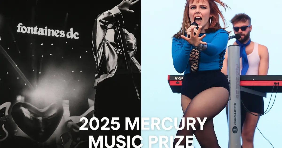 Mercury Prize 2025 Odds: Irish Acts To Battle It Out For Annual Album Accolade Mercury Prize 2025 Odds: Irish Acts To Battle It Out For Annual Album Accolade