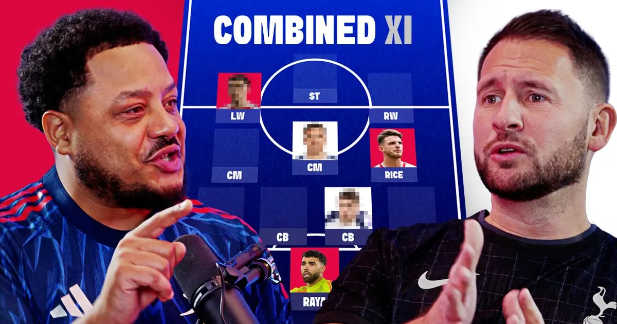 Watch: Fans Lock Horns Over Arsenal And Tottenham Combined XI On That's Offside Watch: Fans Lock Horns Over Arsenal And Tottenham Combined XI On That's Offside