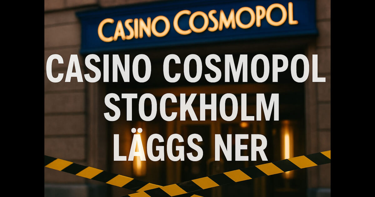 Beslutet som avslutar en epok – Casino Cosmopol stänger för gott 2025 Beslutet som avslutar en epok – Casino Cosmopol stänger för gott 2025