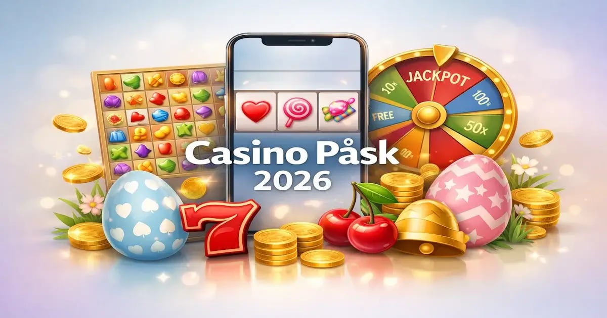 Casino påsk 2026: 5 casinon och 5 slots att spela under påsken Casino påsk 2026: 5 casinon och 5 slots att spela under påsken