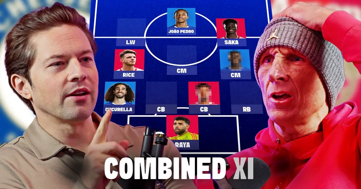 Watch: Fans Clash Over Chelsea And Arsenal Combined XI On That's Offside Watch: Fans Clash Over Chelsea And Arsenal Combined XI On That's Offside