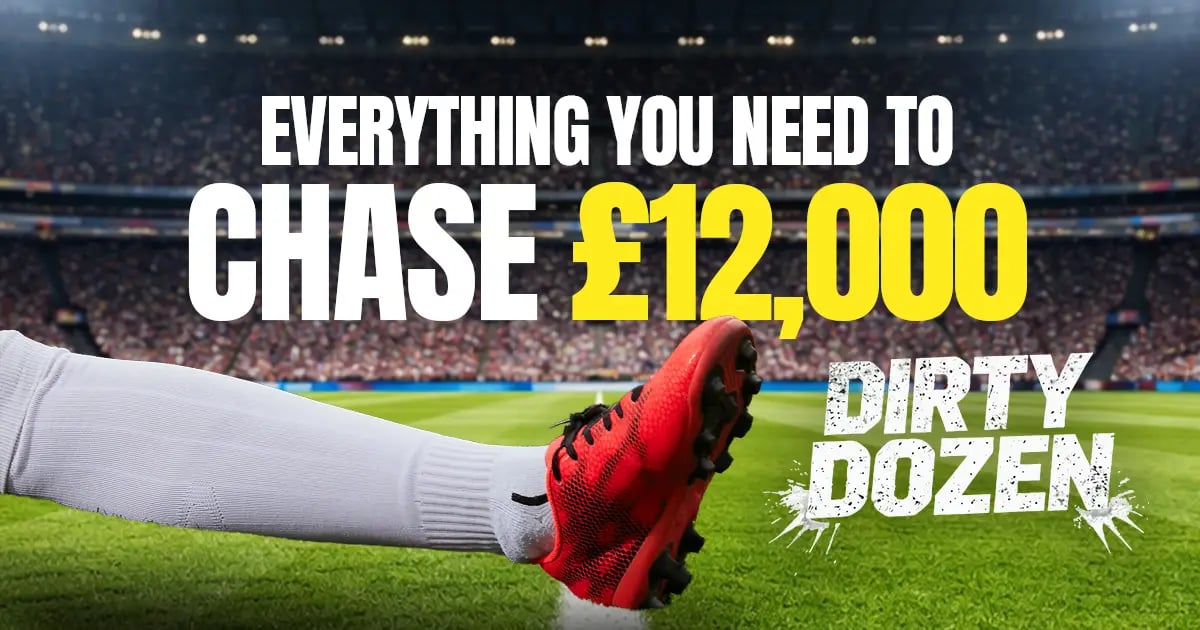Dirty Dozen Gameweek 31 Cheat Sheet: Our Super Stat Pack Could Help You Win £12k Dirty Dozen Gameweek 31 Cheat Sheet: Our Super Stat Pack Could Help You Win £12k