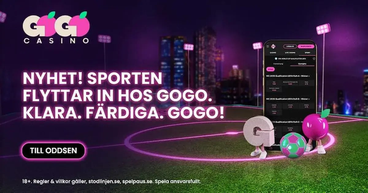 GoGoSport lanseras – GoGo Casino uppgraderar till kraftfullare sportbetting GoGoSport lanseras – GoGo Casino uppgraderar till kraftfullare sportbetting