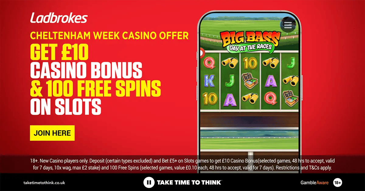 Claim A £10 Ladbrokes Casino Bonus Plus 100 Free Spins Claim A £10 Ladbrokes Casino Bonus Plus 100 Free Spins