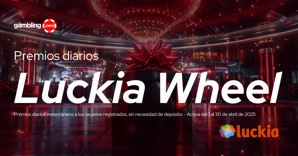 Luckia Wheel: premios diarios al girar la ruleta Luckia Wheel: premios diarios al girar la ruleta