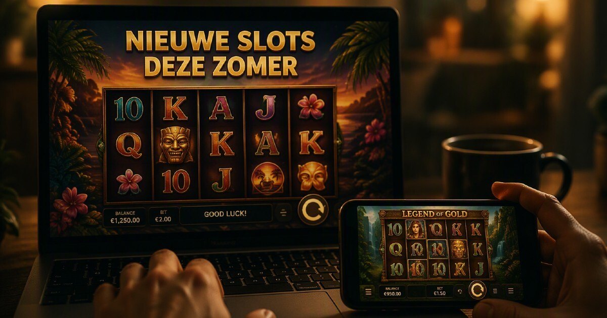 Nieuwe slots zomer 2026: Pragmatic, Hacksaw, Nolimit City en Play'n GO Nieuwe slots zomer 2026: Pragmatic, Hacksaw, Nolimit City en Play'n GO