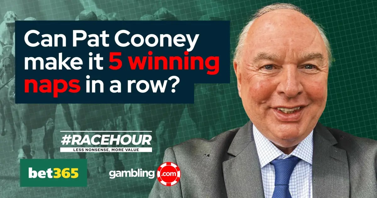 Watch: The Racehour Weekend Preview – Can Cooney Nab FIVE Winning Naps In-A-Row? Watch: The Racehour Weekend Preview – Can Cooney Nab FIVE Winning Naps In-A-Row?