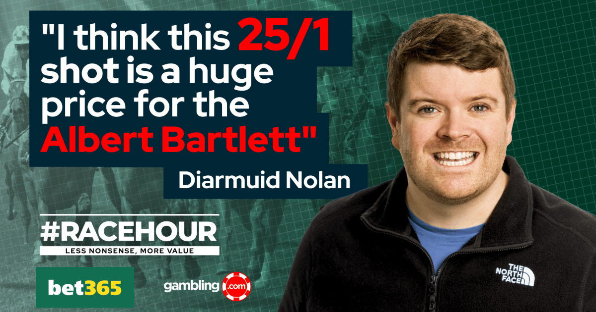 Watch: The Racehour Analyse Top Novice Hurdlers Plus A 25/1 Albert Bartlett Tip Watch: The Racehour Analyse Top Novice Hurdlers Plus A 25/1 Albert Bartlett Tip