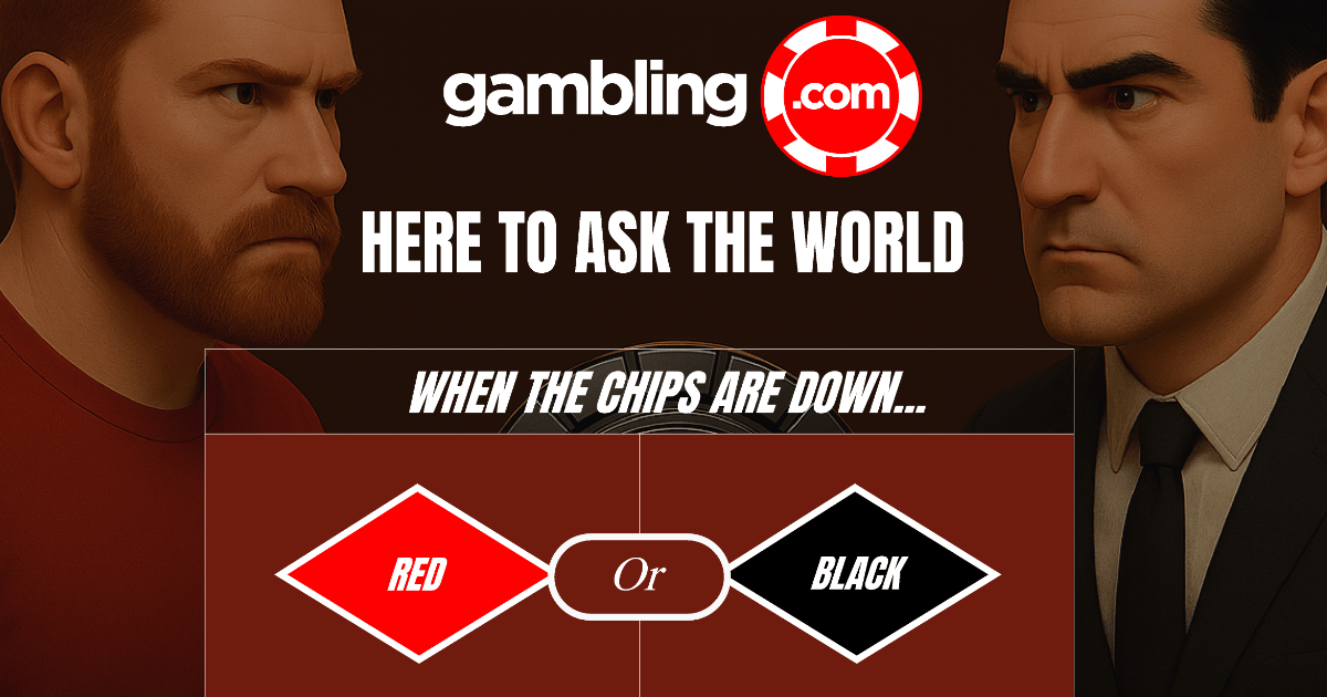 When The Chips Are Down Do You Go Red Or Black? When The Chips Are Down Do You Go Red Or Black?
