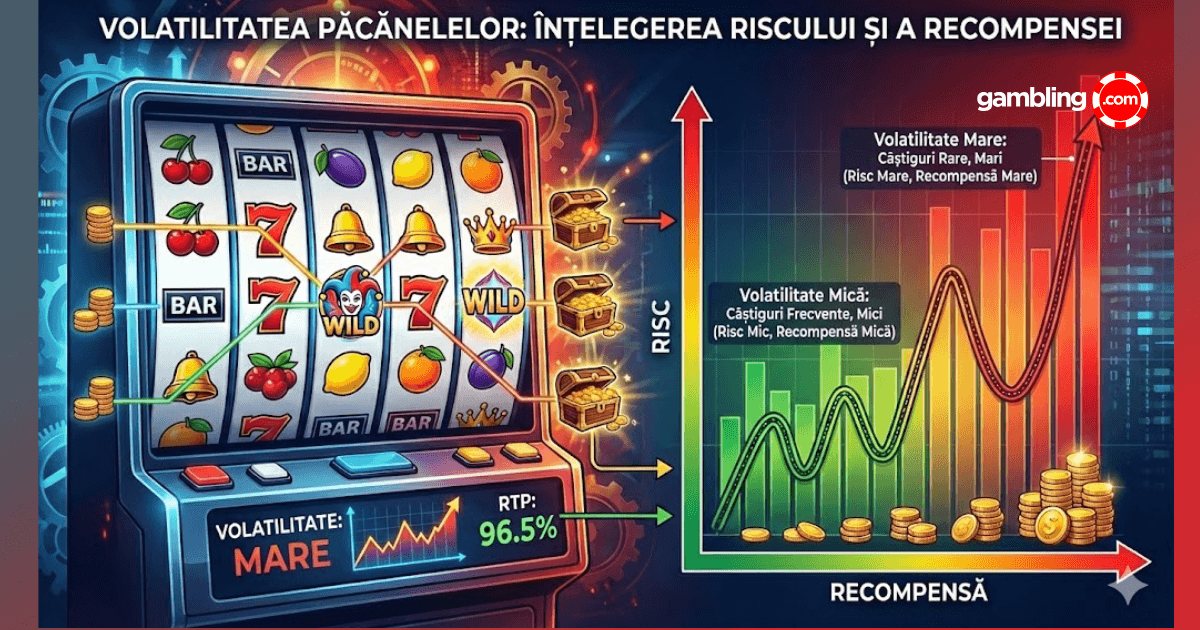 Volatilitate sloturi - ce este volatilitatea la pacanele volatilitate sloturi online