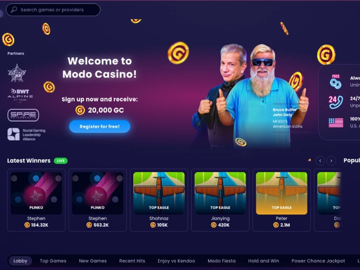 Top 5 Social Casinos Like Modo.us Casino Top 5 Social Casinos Like Modo.us Casino