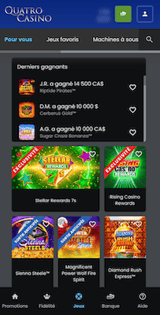 Quatro Casino mobile