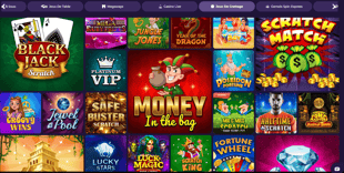 PlayOro Casino jeux de grattage