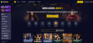 Sélection de tables de blackjack SlotsGem