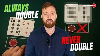 Blackjack Basics: How & When to Double Down