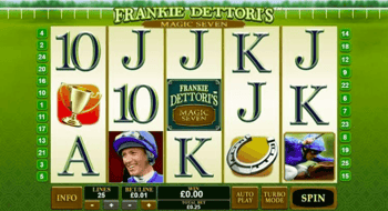 Frankie Dettori Magic Seven Jackpot Slot Sport LeoVegas