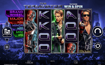 The Terminator Win and Spin slot machine screenshot